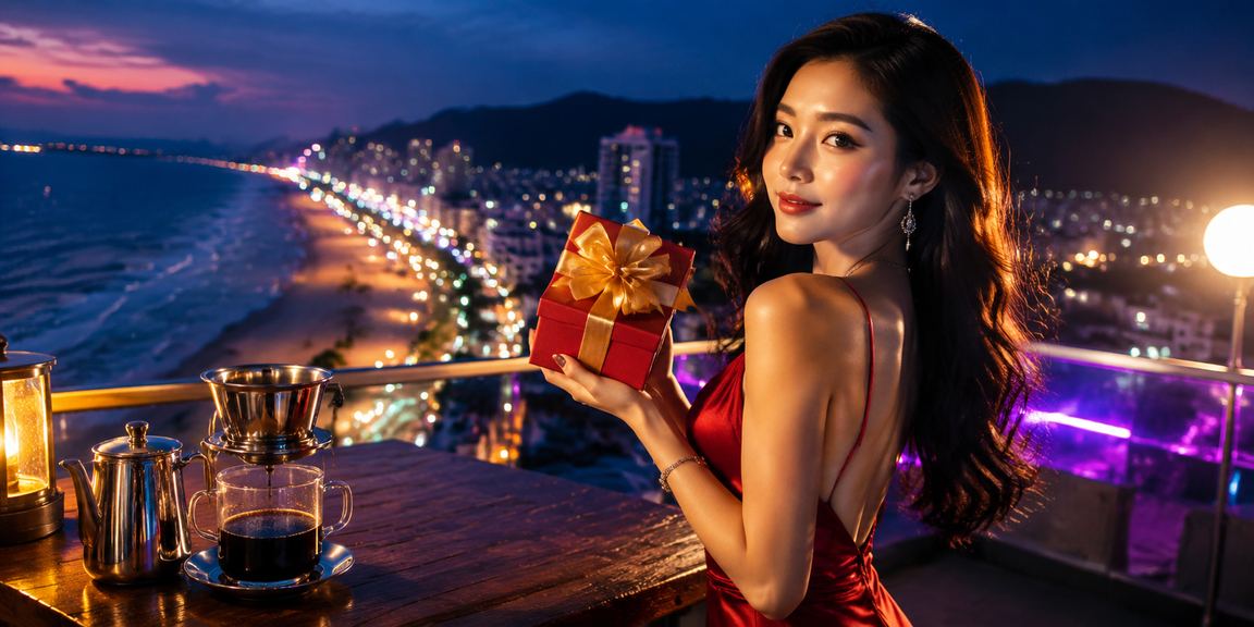 Hình ảnh phong cảnh Vũng Tàu - biểu tượng may mắn khi tải ứng dụng